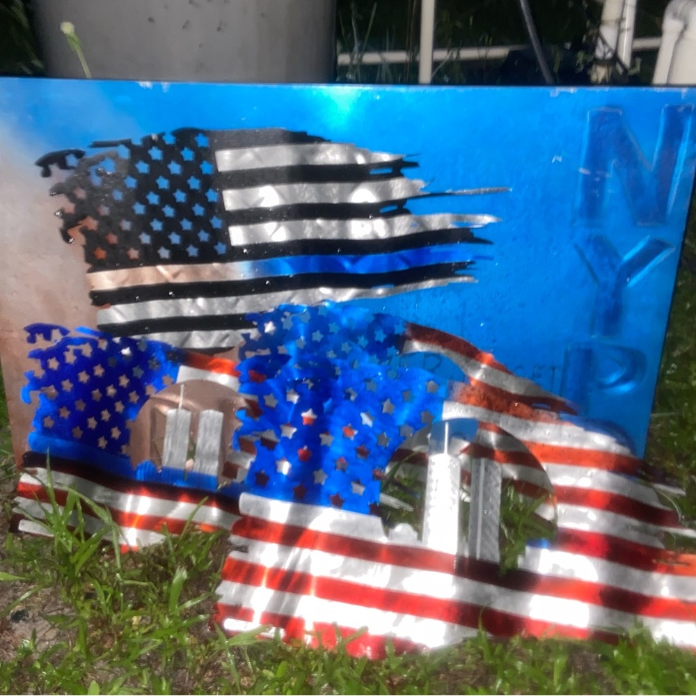 Metal signs for sept 11
